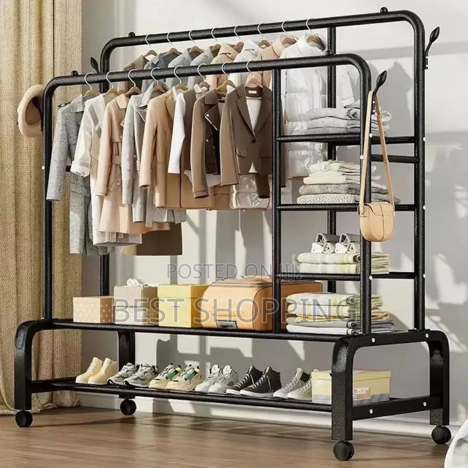Amazing Shoe Rack and Cloth Rack