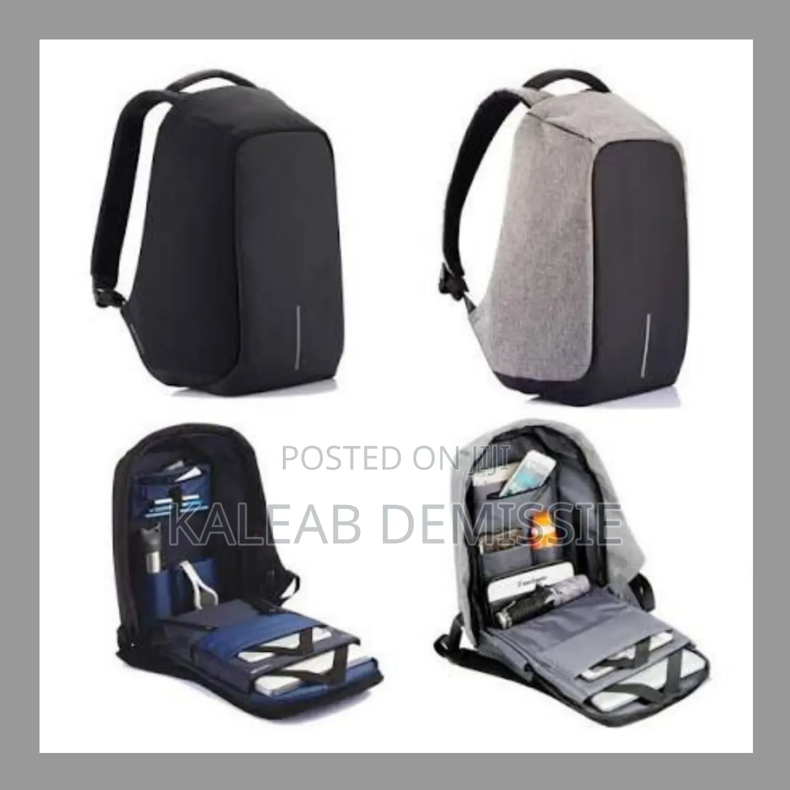 Anti-Theft Laptop Backpack
