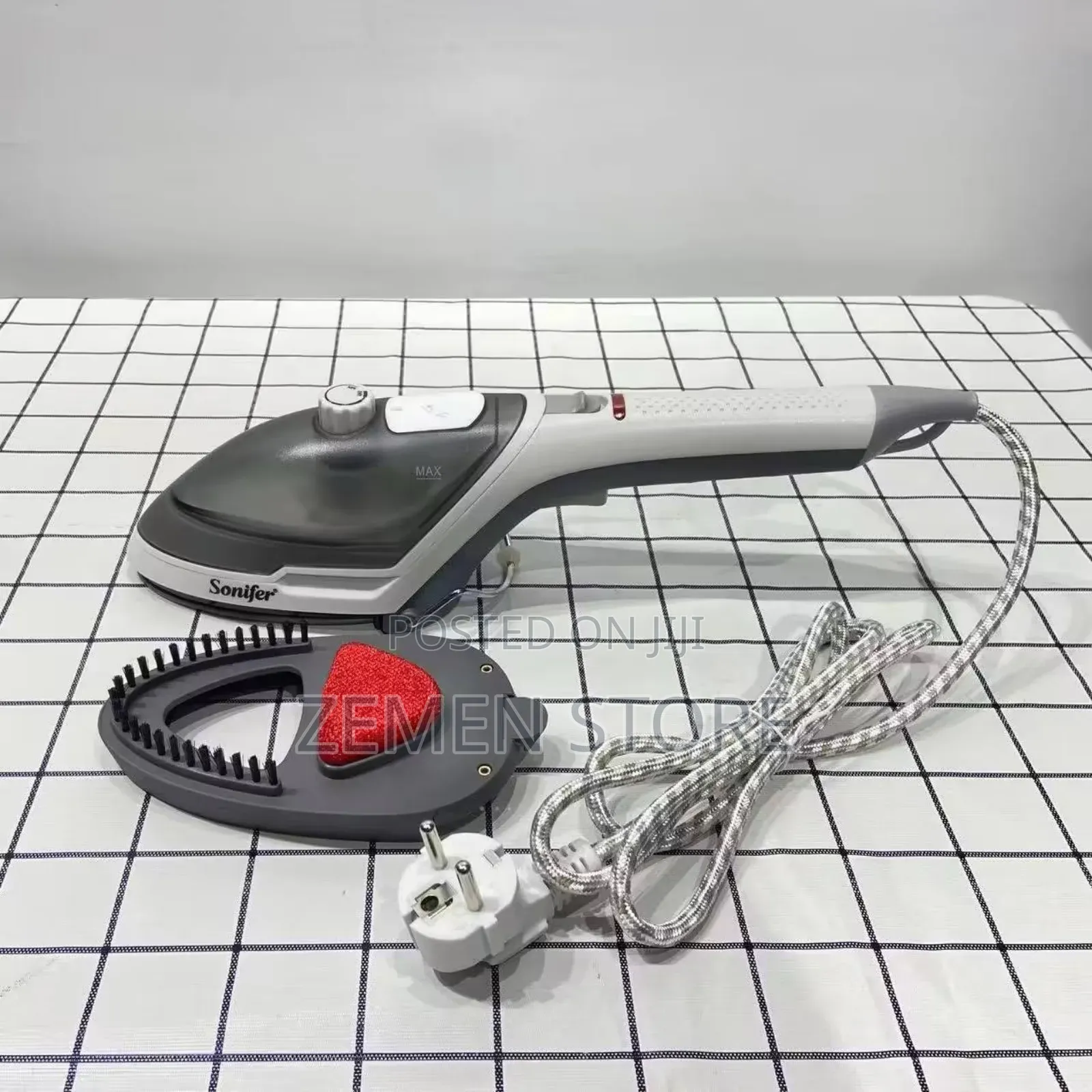 ዘመናዊ የሶኒፈር ስቲም ካውያ - Sonifer 1000w 2-in-1 Steam Brush