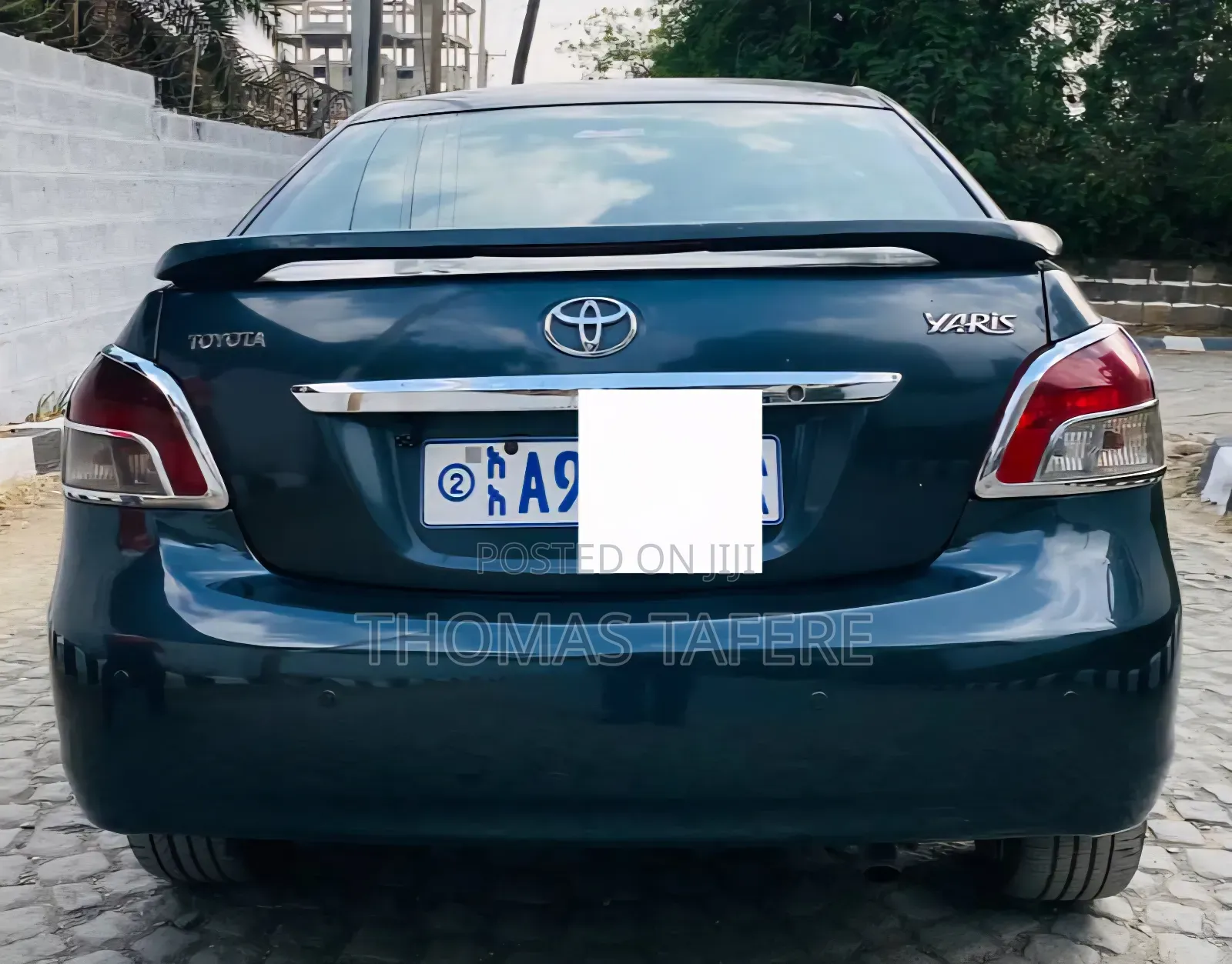Toyota Yaris 2007 Black