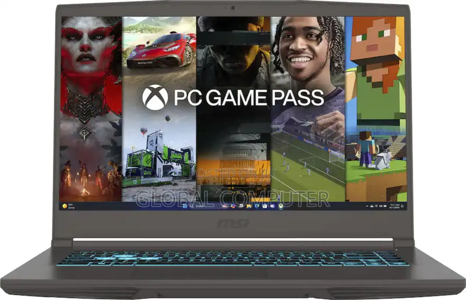 New Laptop MSI GT63 Titan 8RG 16GB Intel Core i7 SSD 512GB