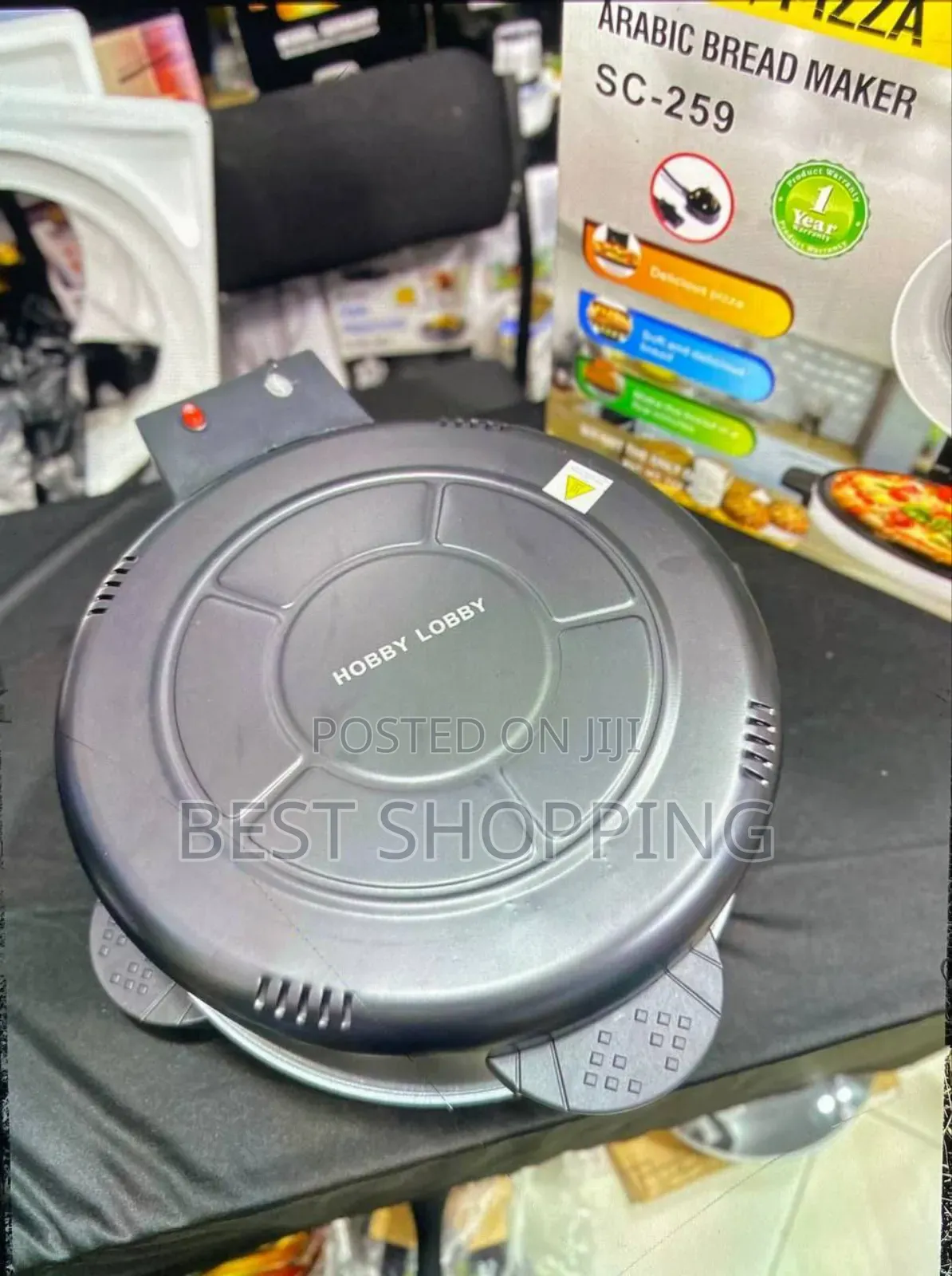 Hobby Lobby Maker Pizza Crepe Arabic Bread Maker