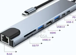 8 in 1 Usb C Hub Adapter