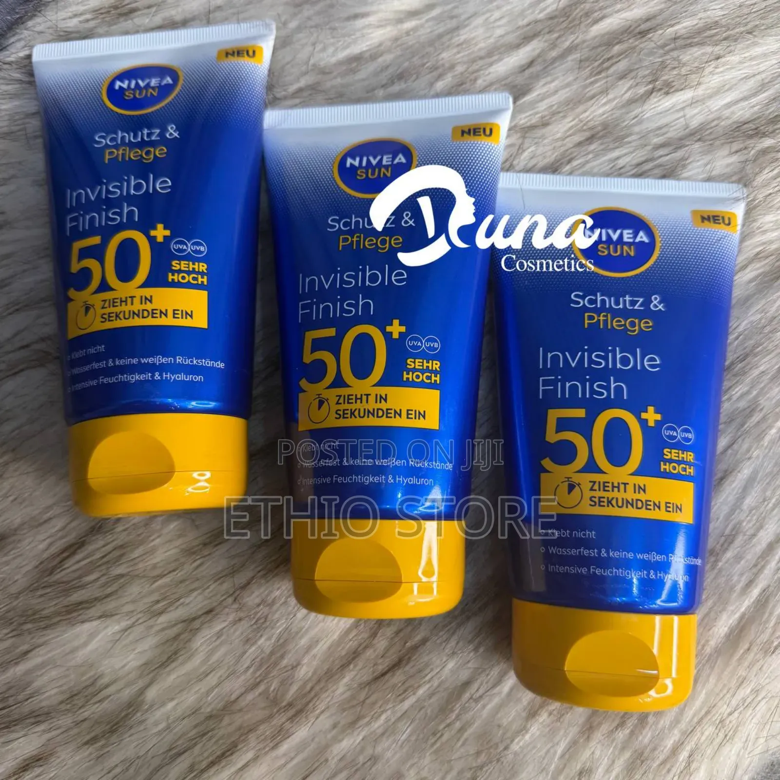 Nivea Sun Protect Moisture Invisible Finish Lotion SPF 50+ 150 Ml