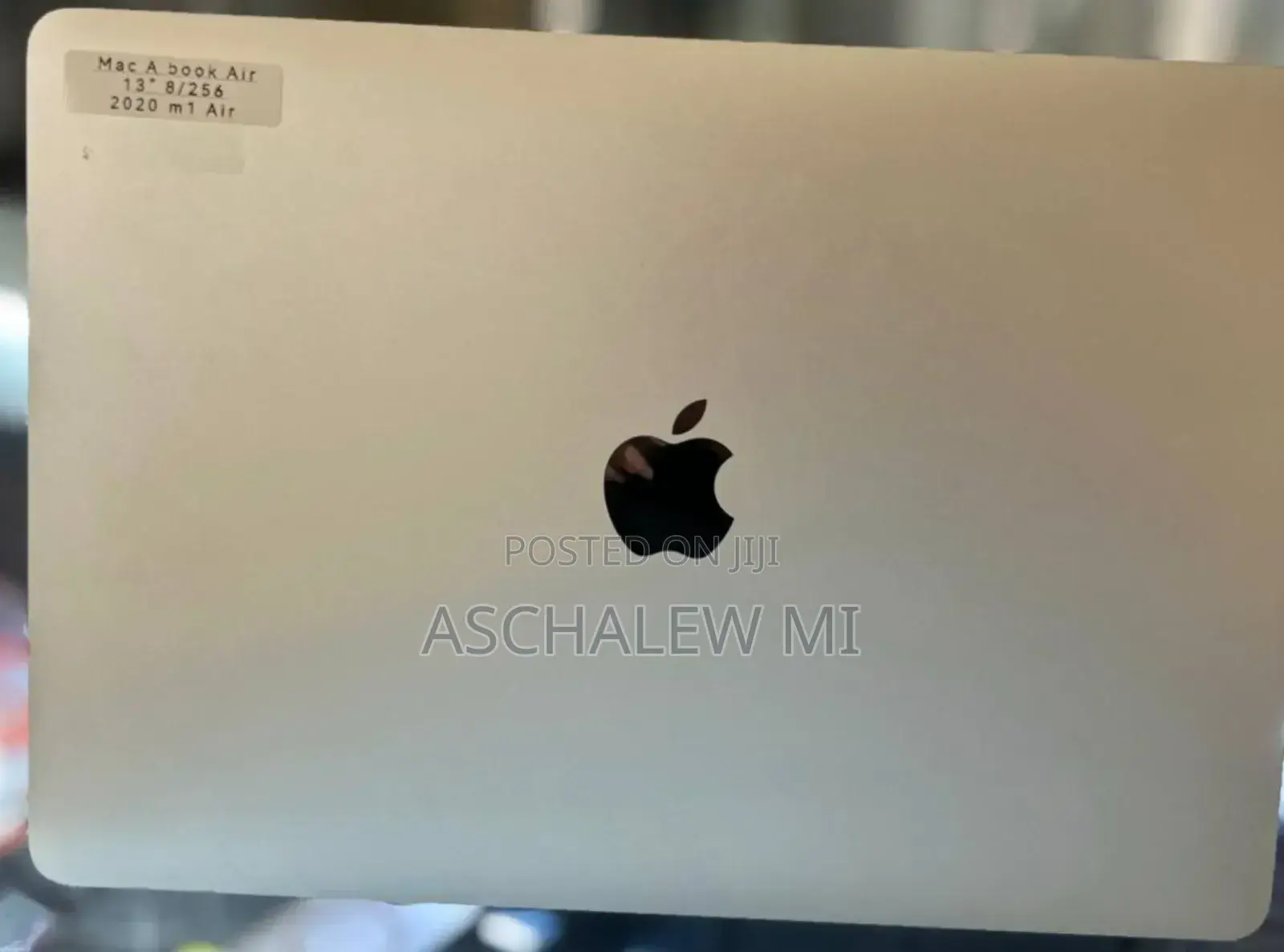 New Laptop Apple MacBook Air 2020 M1 8GB Apple M1 SSD 256GB
