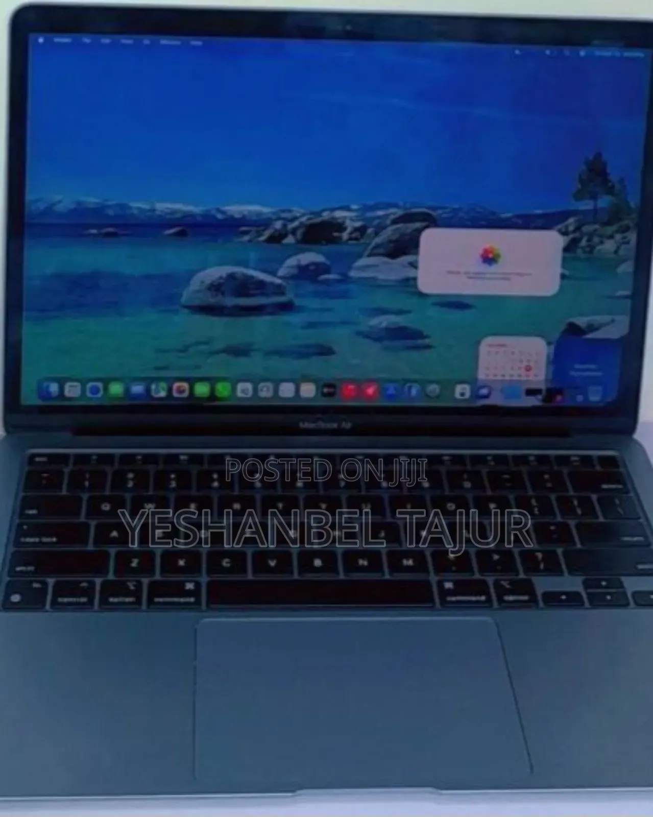 New Laptop Apple MacBook Air 2020 M1 8GB Apple M1 SSD 256GB