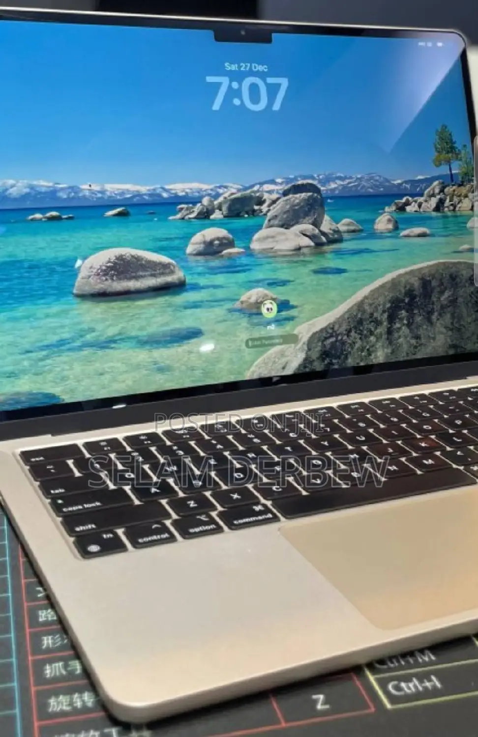 New Laptop Apple MacBook Air 2023 M2 16GB Apple M2 SSD 256GB