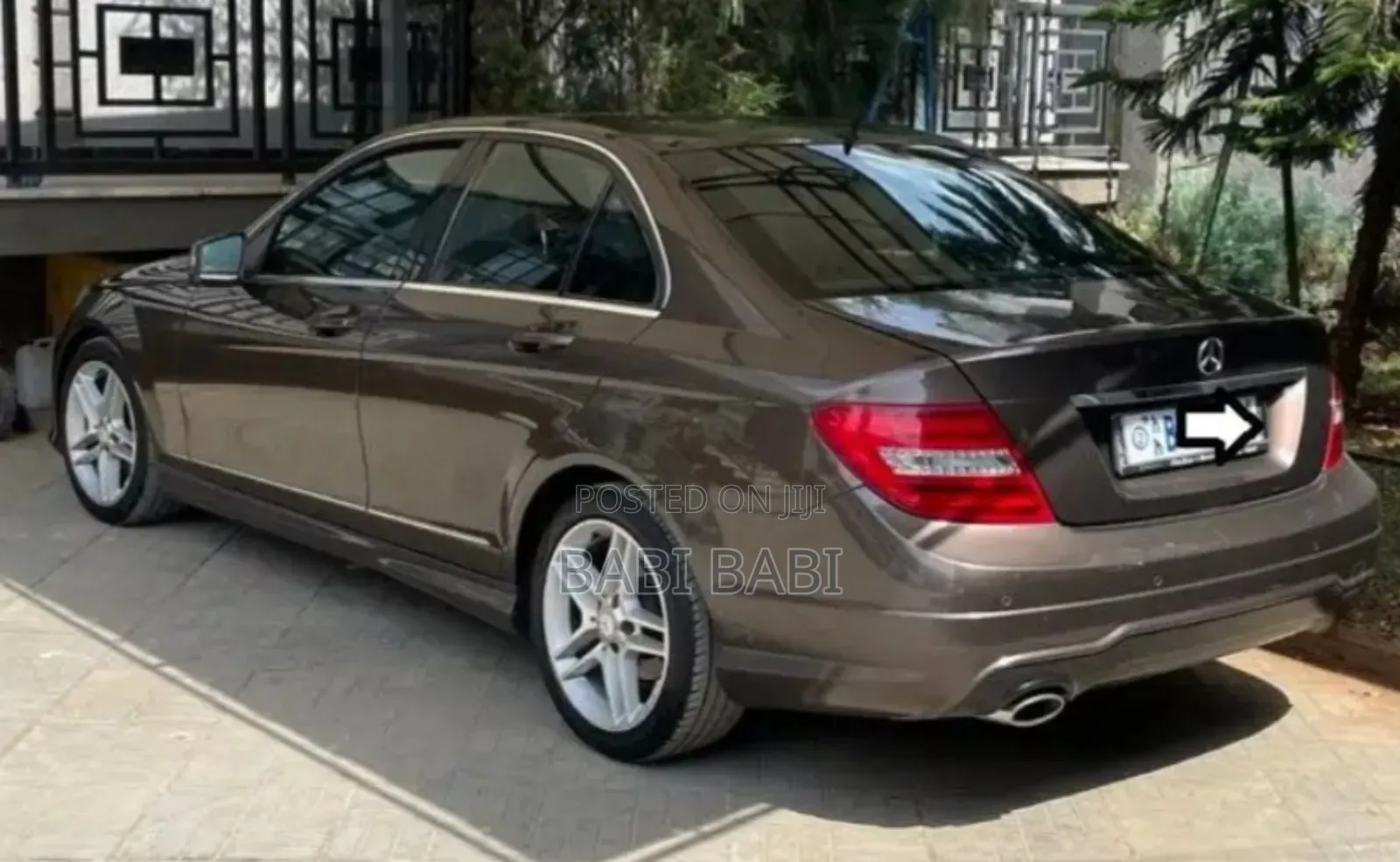Mercedes-Benz C-Class 2012 Brown