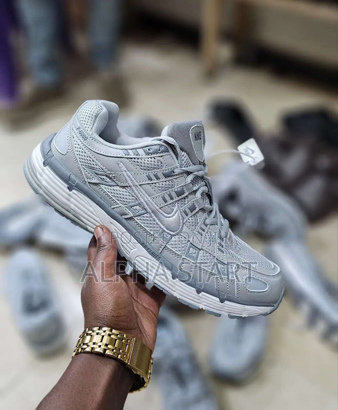 Nike P6000 High Master Quality Smooth Sneakers for You Made in Vietnam