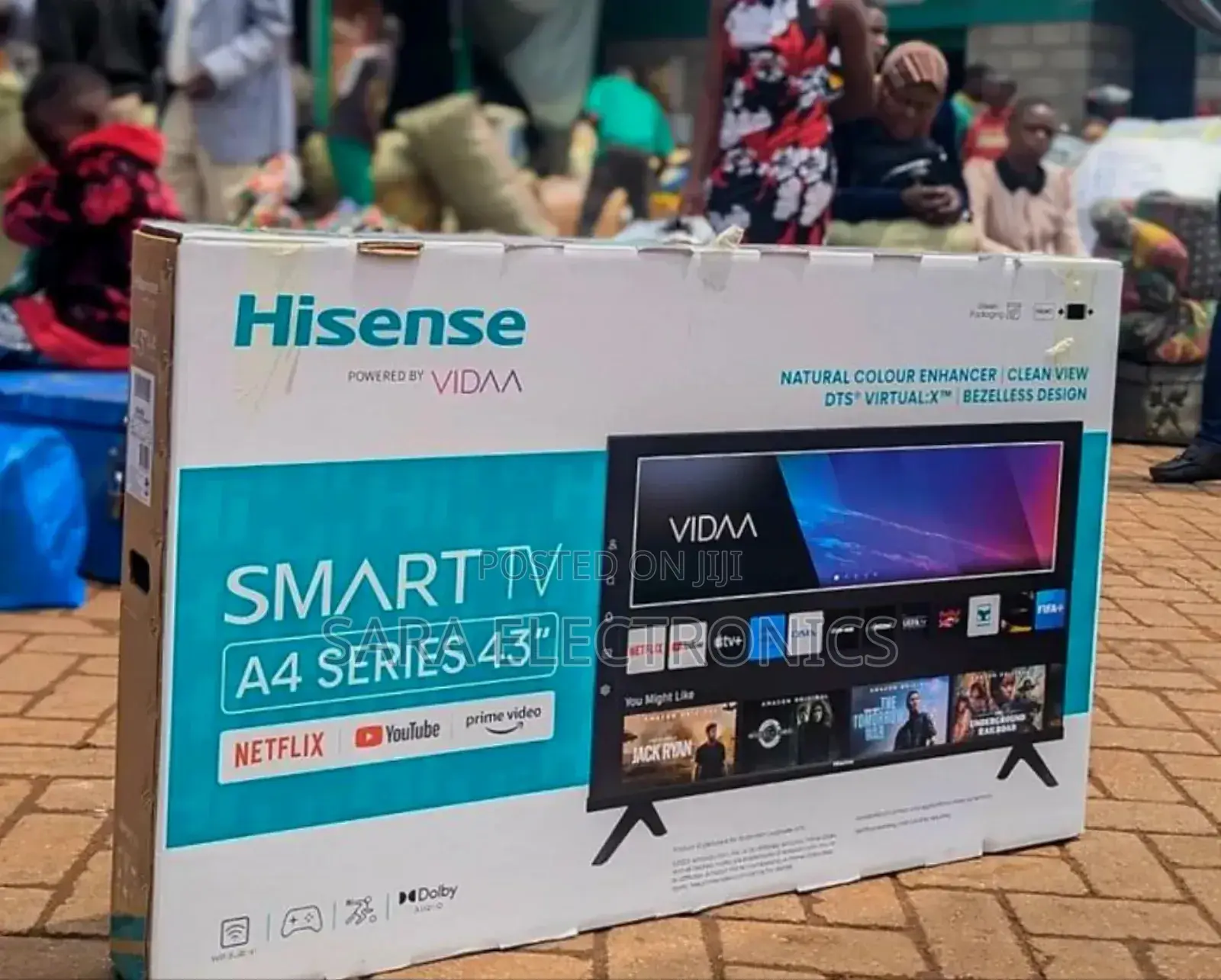 Hisense 43" A4 Series Uhd Smart Tv ◆ New 2025 Model