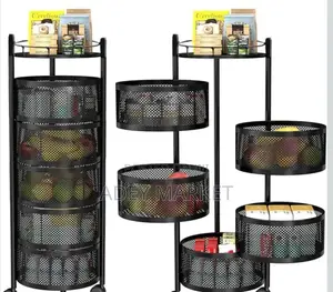 5 Layer Moveable Kitchen Storage Rack.