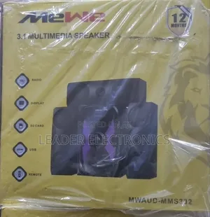Mewe 3.1ch Multimedia Speaker – Clear Sound, Smart Entertainment!