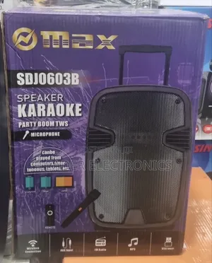 Max Professional Audio System Speaker