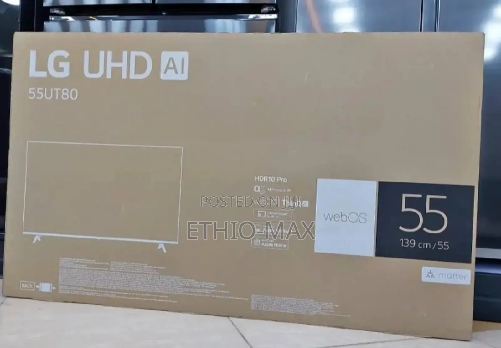 Lg 55” Smart Tv – Big Screen | Original | Clear Picture