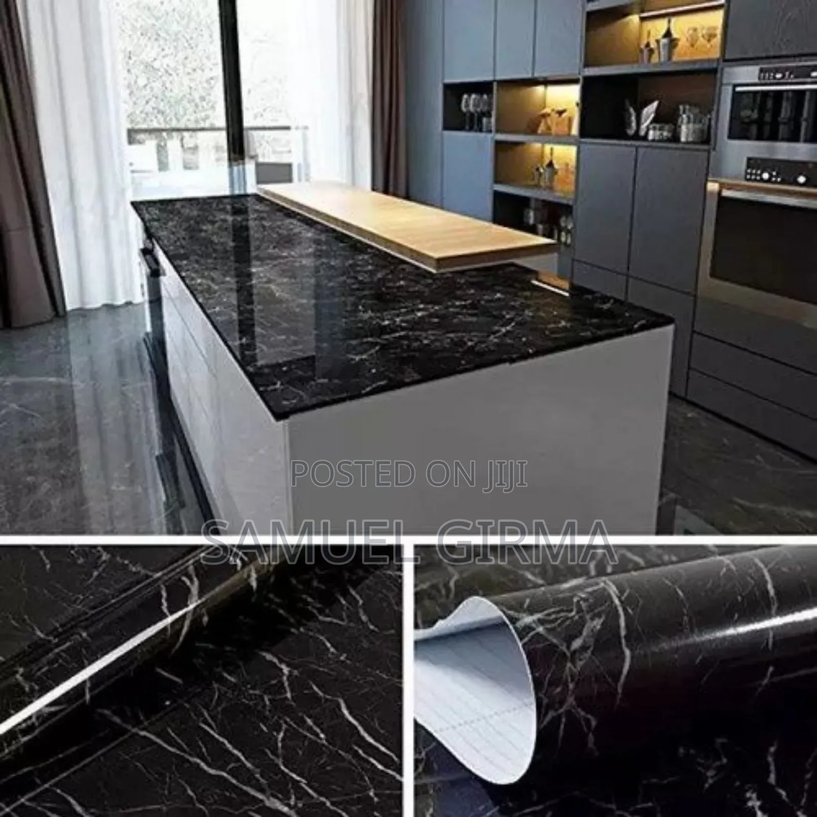 For Home Decor Waterproof, Removable, Granite Self Adhesive Wallpaper