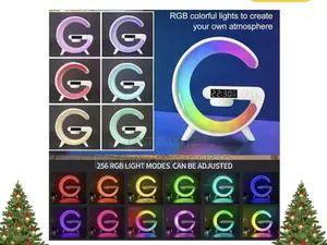 3 In 1 Led Wireless Charging With Bluetooth Speaker