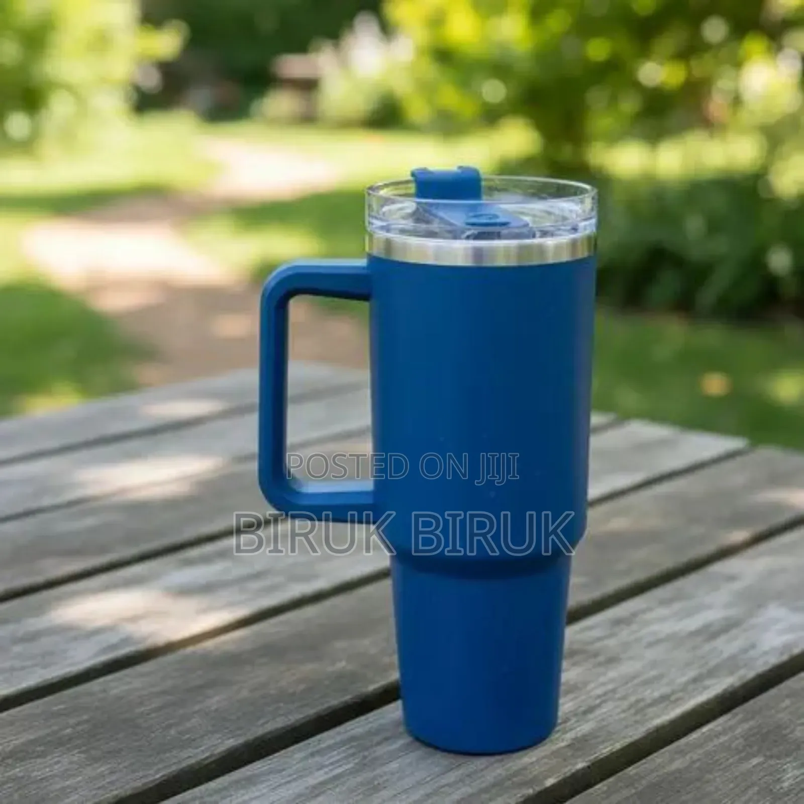 Double Layer Stainless Still Isolated Tumblers With Straw (Travel Cup)