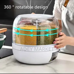 Rotary 6 In 1 Cereal Dispenser