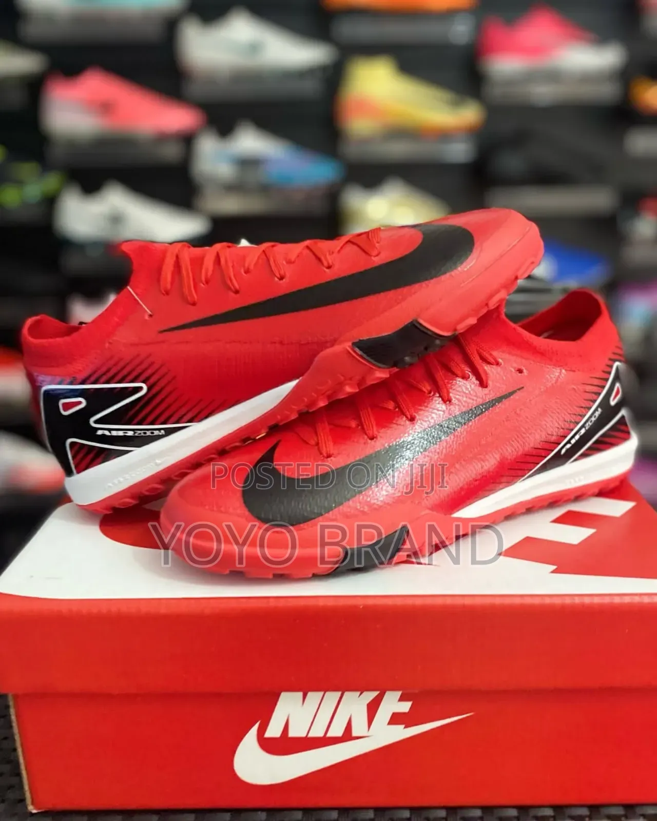 Nike Air Zoom Mercurial Vapor 16 Elite Tf Red Soccer Cleats