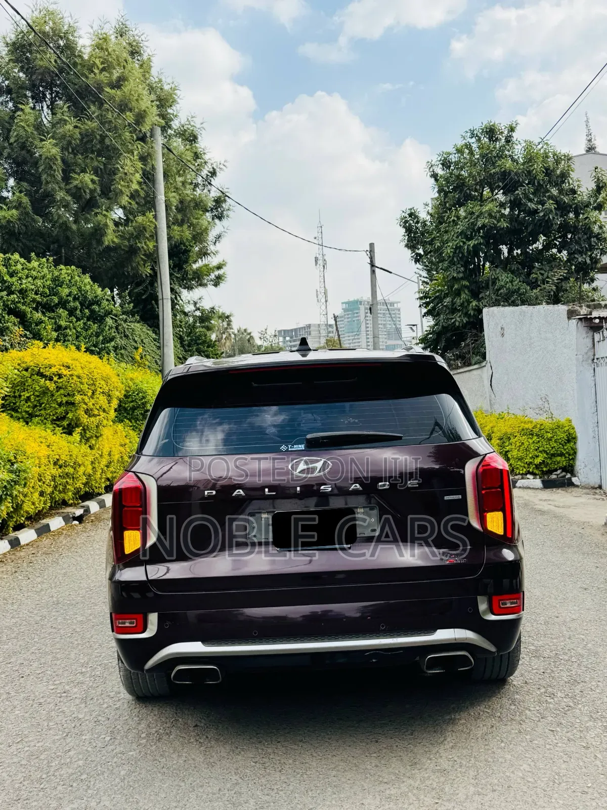 Hyundai Palisade 2022 Burgundy