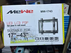 Mewe Fixed Tv Wall Mount for 32 Inch (ቲቪ መስቀያ 32 ኢንች) - Tv Wall Mount