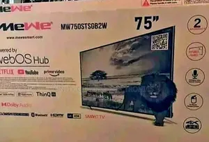 Mewe 75" Webos Hub Uhd Smart Tv