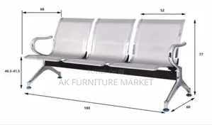 3-Seat Waiting Chair