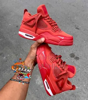 Jordan Air Jordan Og Bike in a Red Colorway