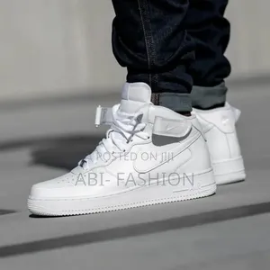 Nike Air Force 1 Mid Boots White