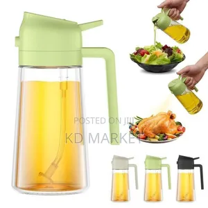 2in1 Oil Spary and Dispenser Bottle
