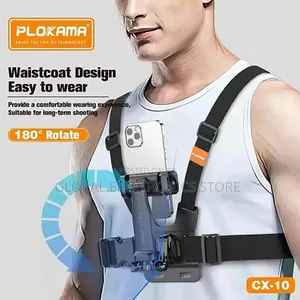 Plokama Cx10 Action Camera Phone Chest Mount