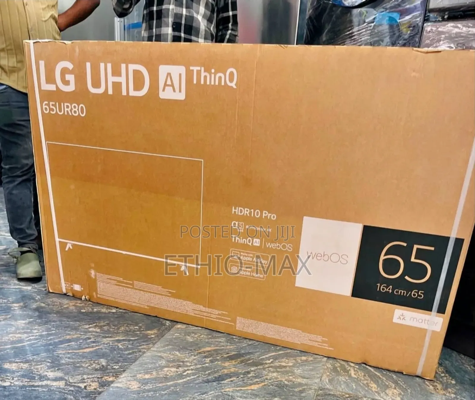 Lg 65ur80 65” Smart Tv – Uhd | Original | Sleek Design