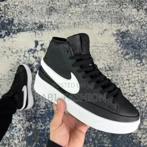 Nike Blazer Phantom High Black White Shoes
