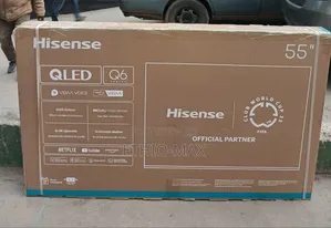 Hisense 55” Qled Smart Tv – Uhd | Frameless | Original