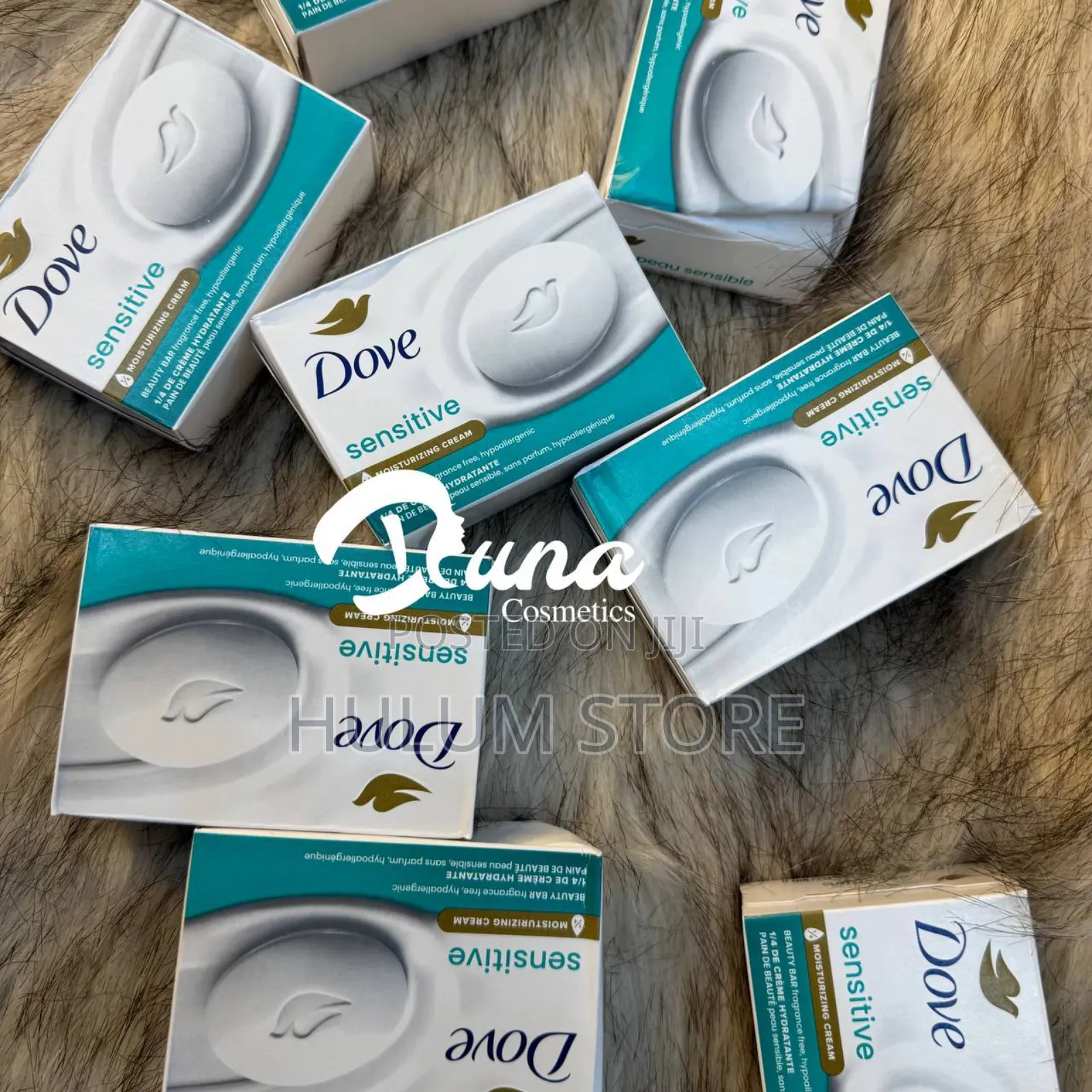 Dove Sensitive Skin, Fragrance Free, Hypoallergenic Bar Soap