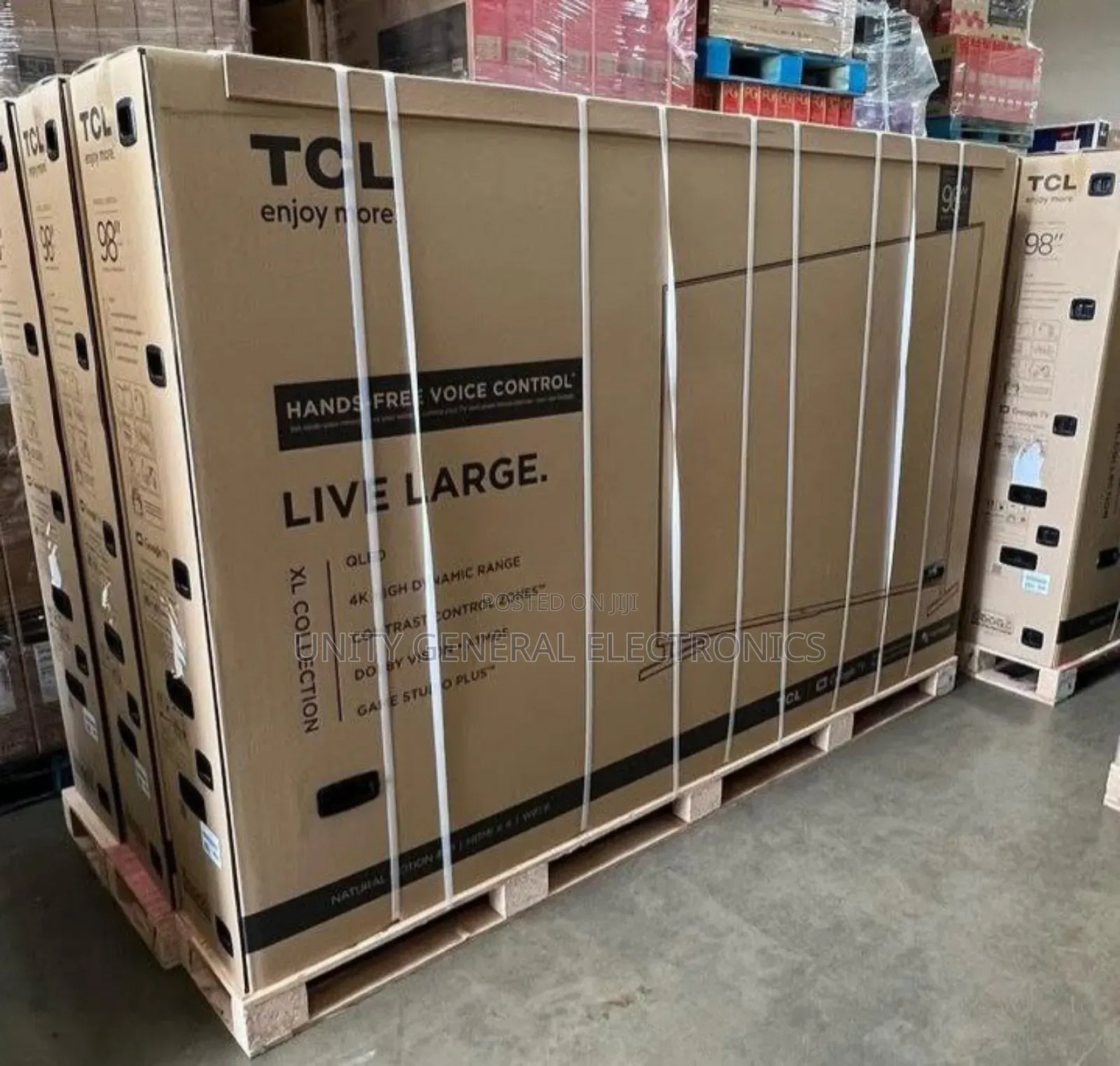 TCL 98" Uhd Smart Tv New