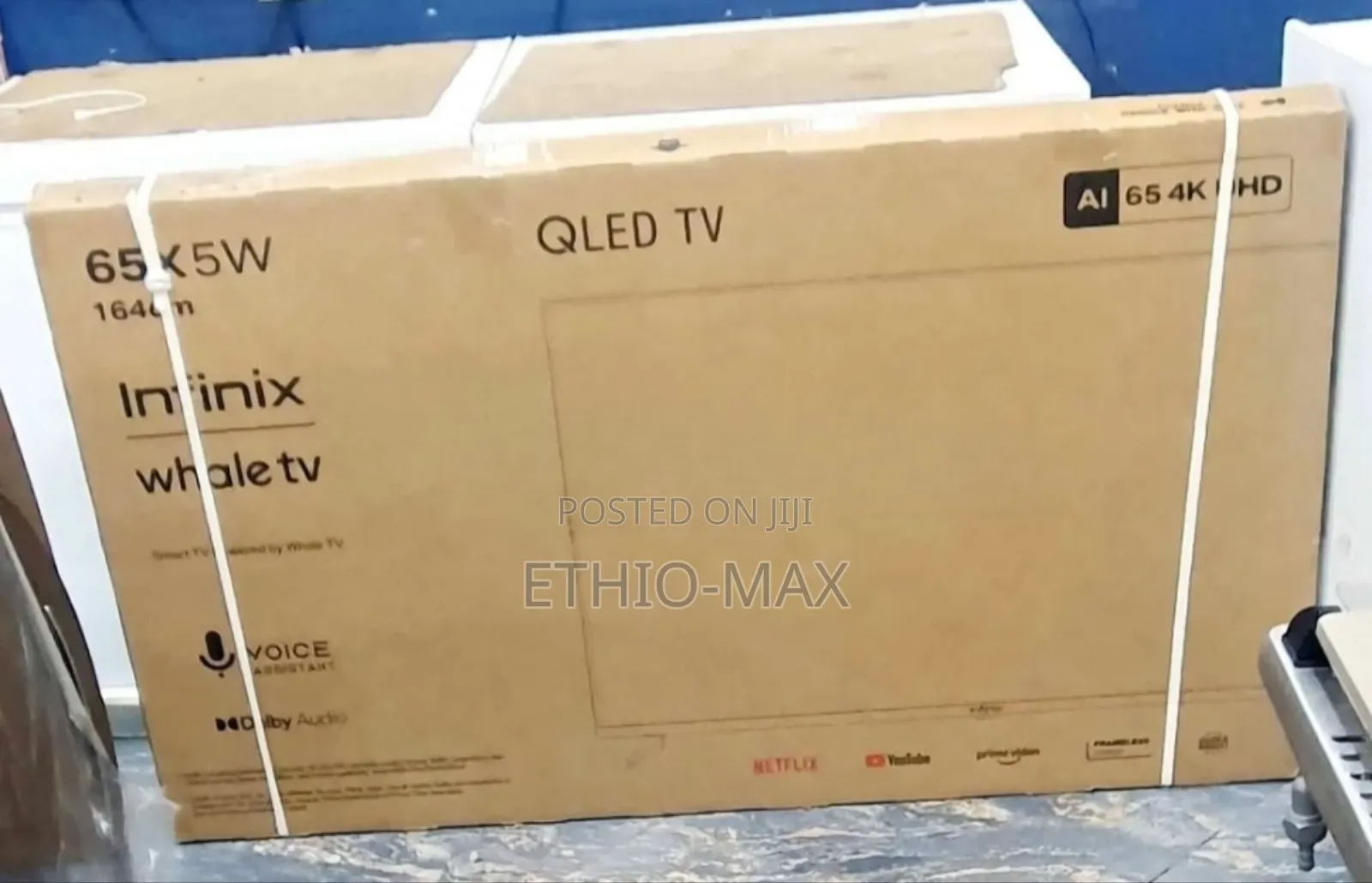Infinix 65” Smart Qled Tv – Frameless | Original | New Arrival