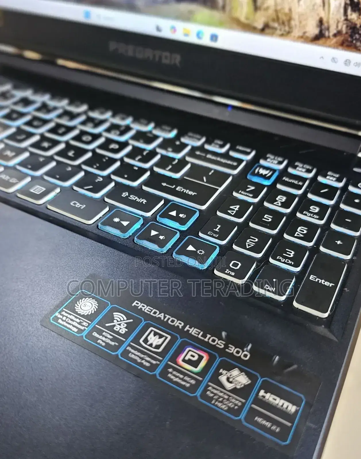 New Laptop Acer Predator Helios 300 16GB Intel Core I7 SSD 512GB