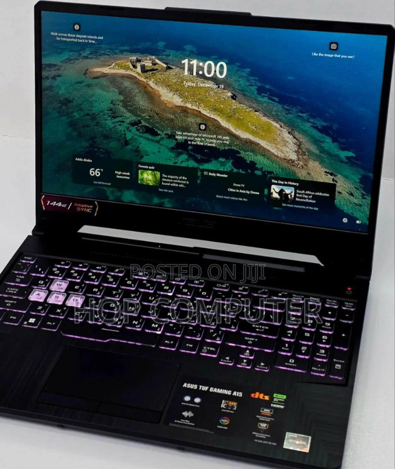New Laptop Asus TUF Gaming A15 16GB AMD Ryzen 7 SSD 512GB