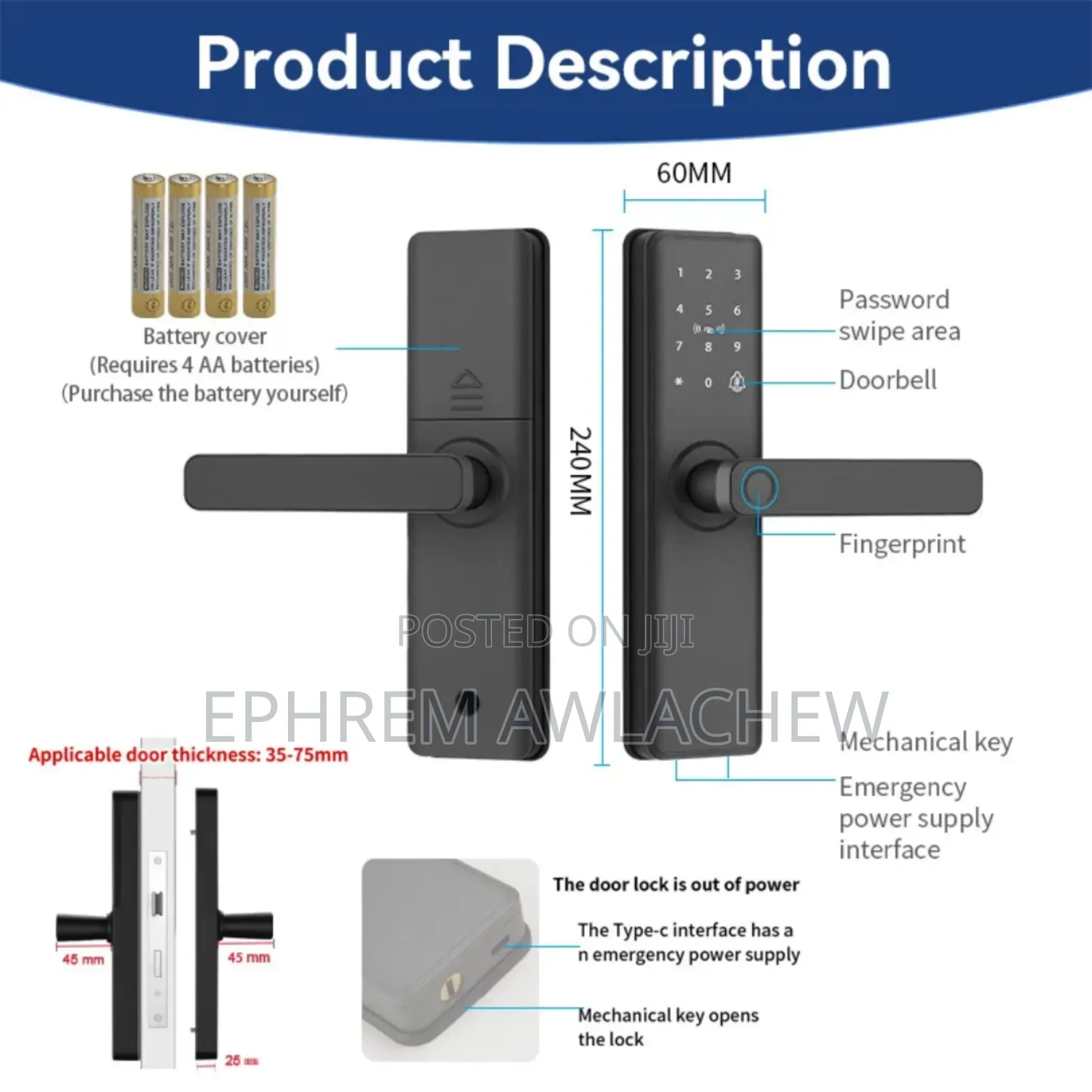 Digital Smart Door Lock