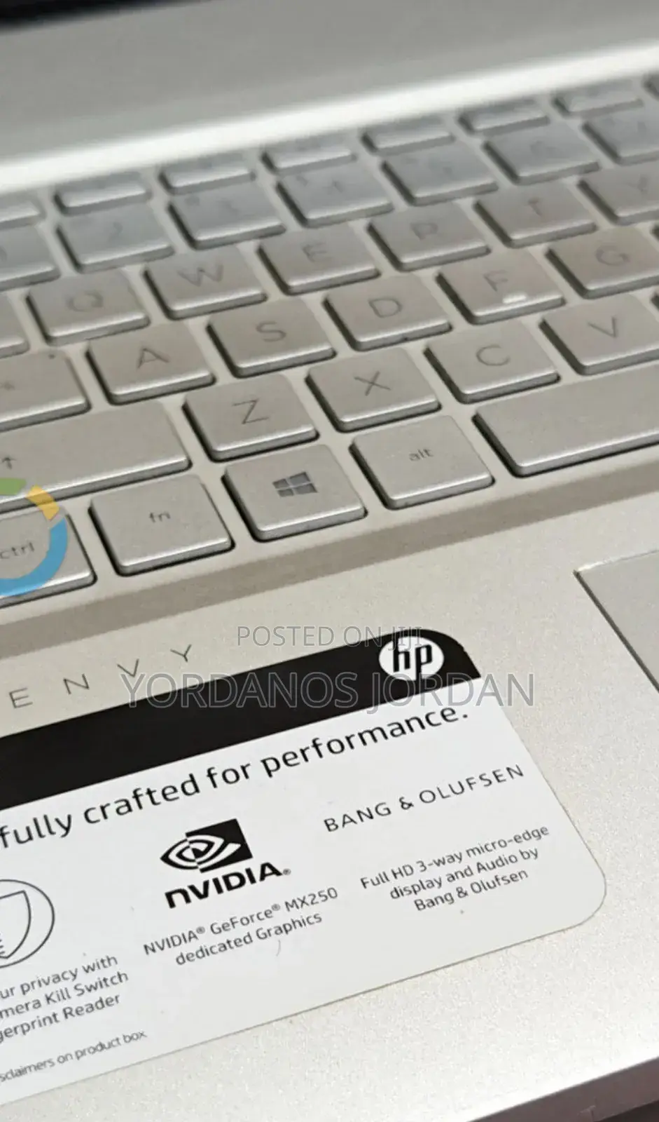 New Laptop HP Envy 17 16GB Intel Core I7 SSD 512GB