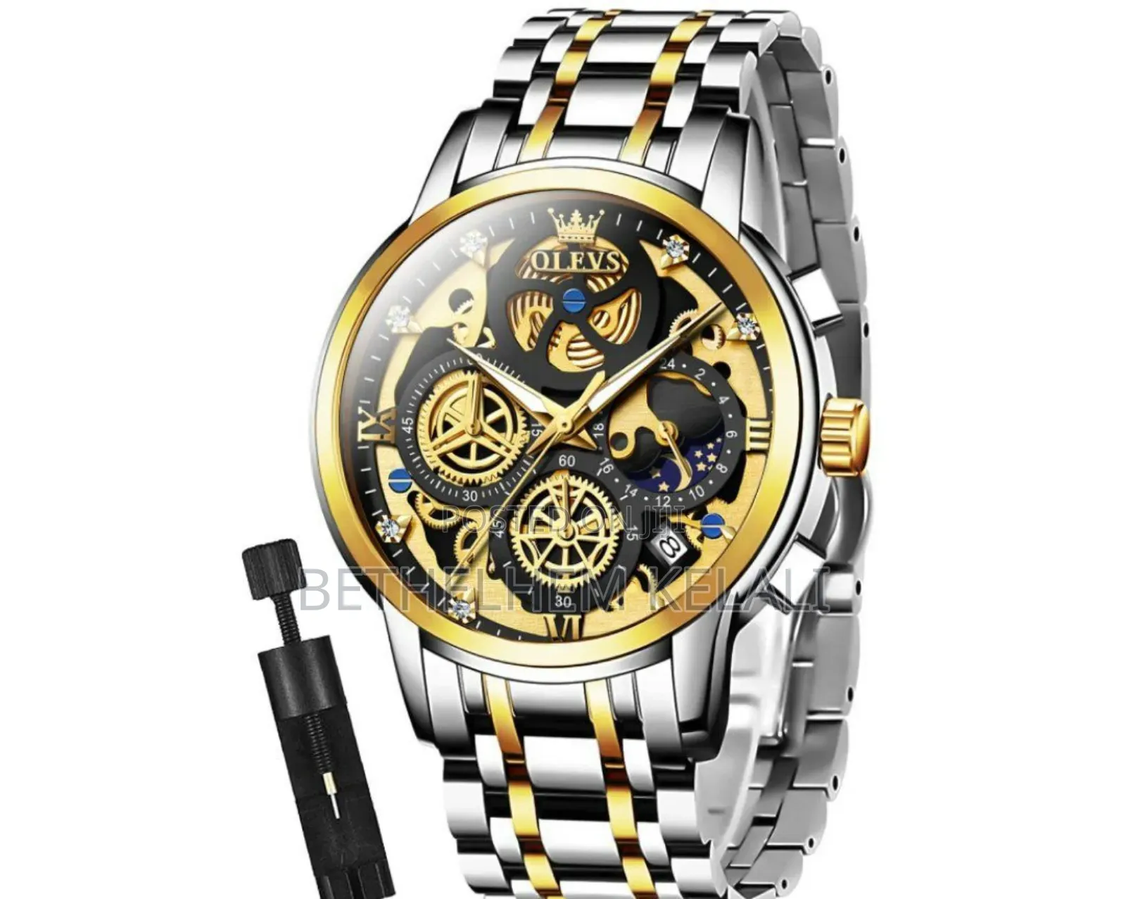 Olevs Mens Watch Chronograph