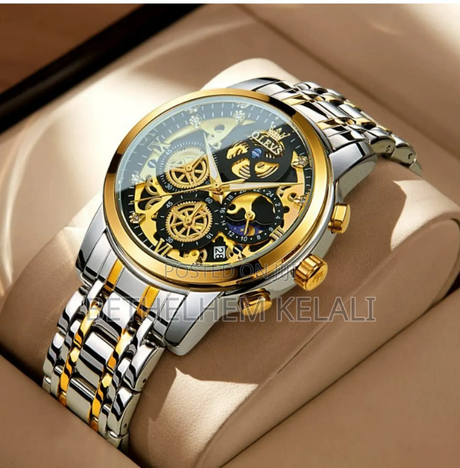 Olevs Mens Watch Chronograph