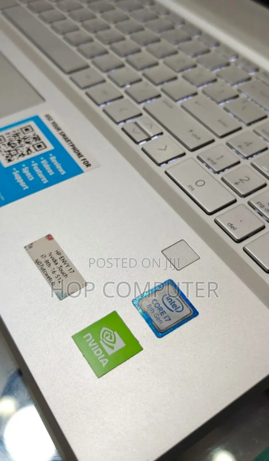 New Laptop HP Envy 17 16GB Intel Core I7 SSD 512GB