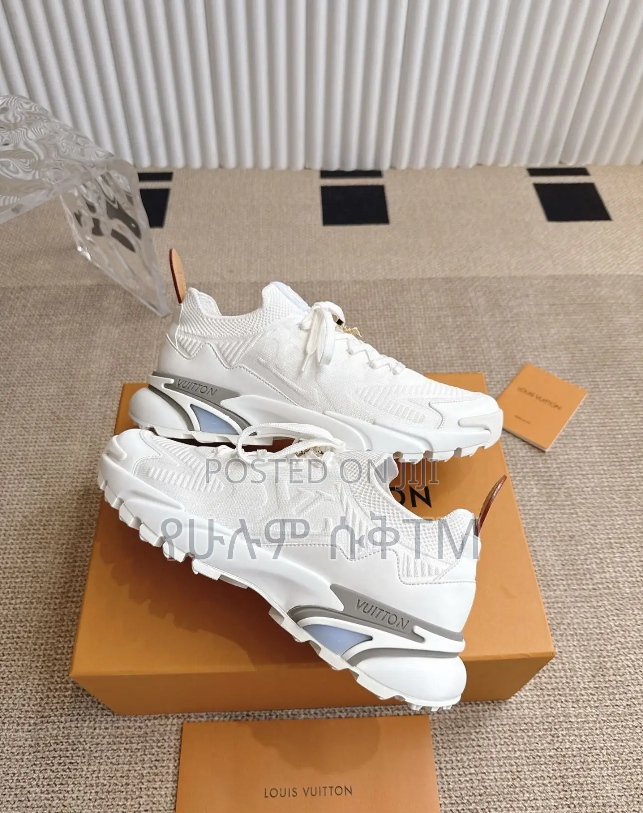 Louis Vuitton Lv Tatic Trainer ‘Triple White’ Men’S Shoes