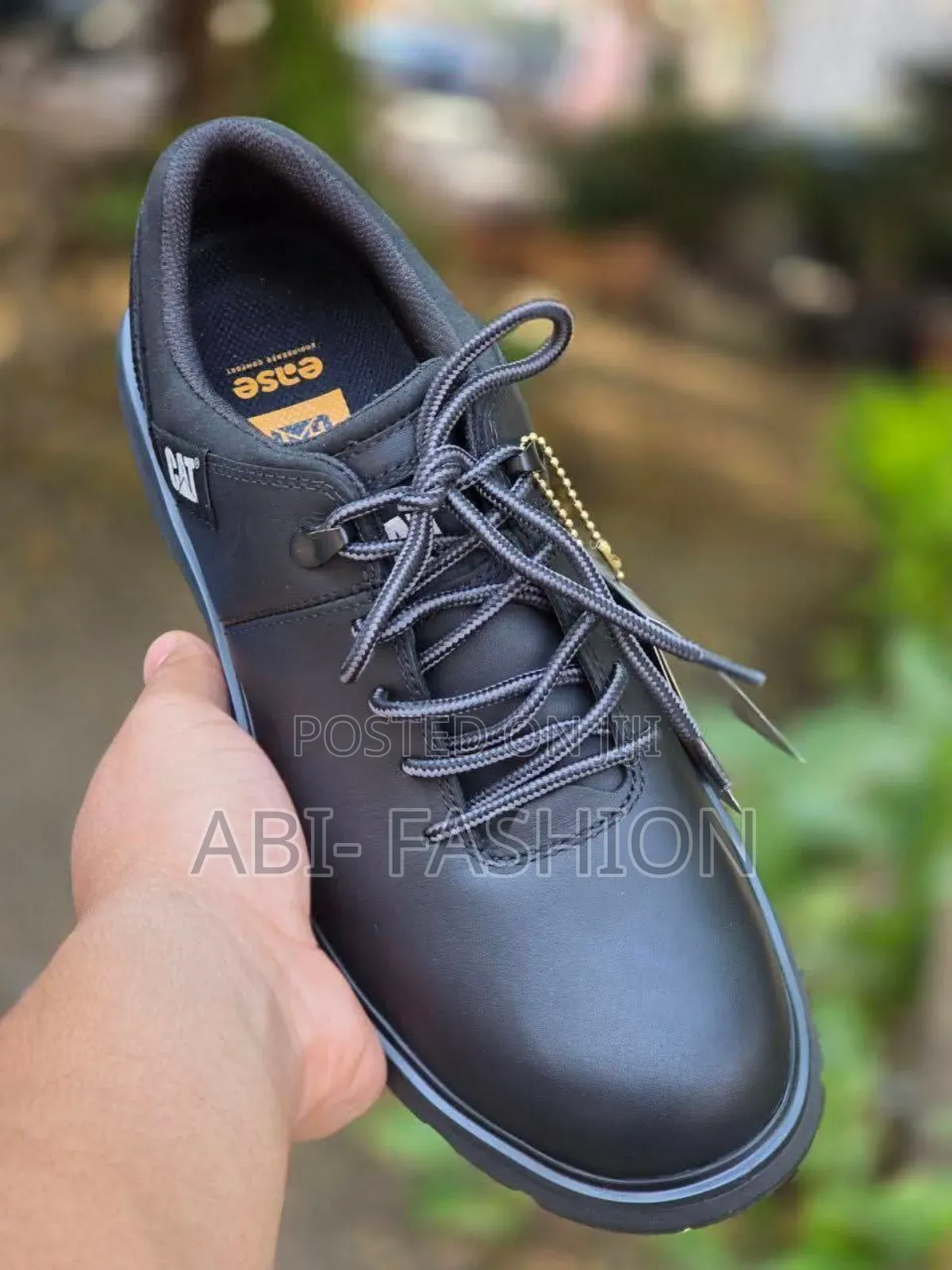 Caterpillar (Cat) Men's Casual Leather Black