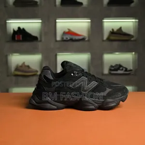 New Balance 9060 Triple Black Fashion Shoe (Few Left) Free Delivery