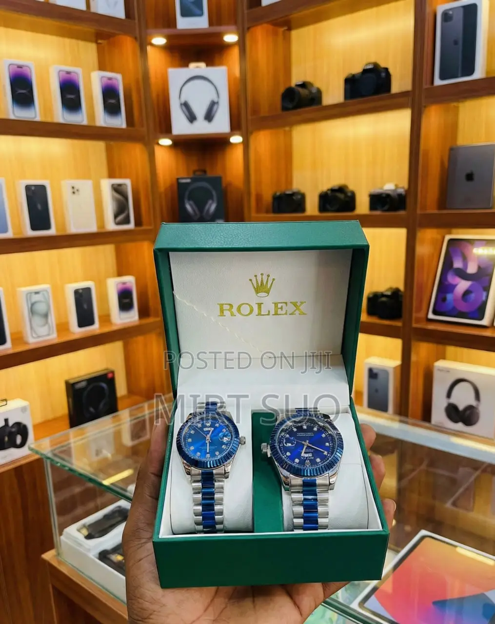 Rolex Luxury Couple Watches With Giftbox