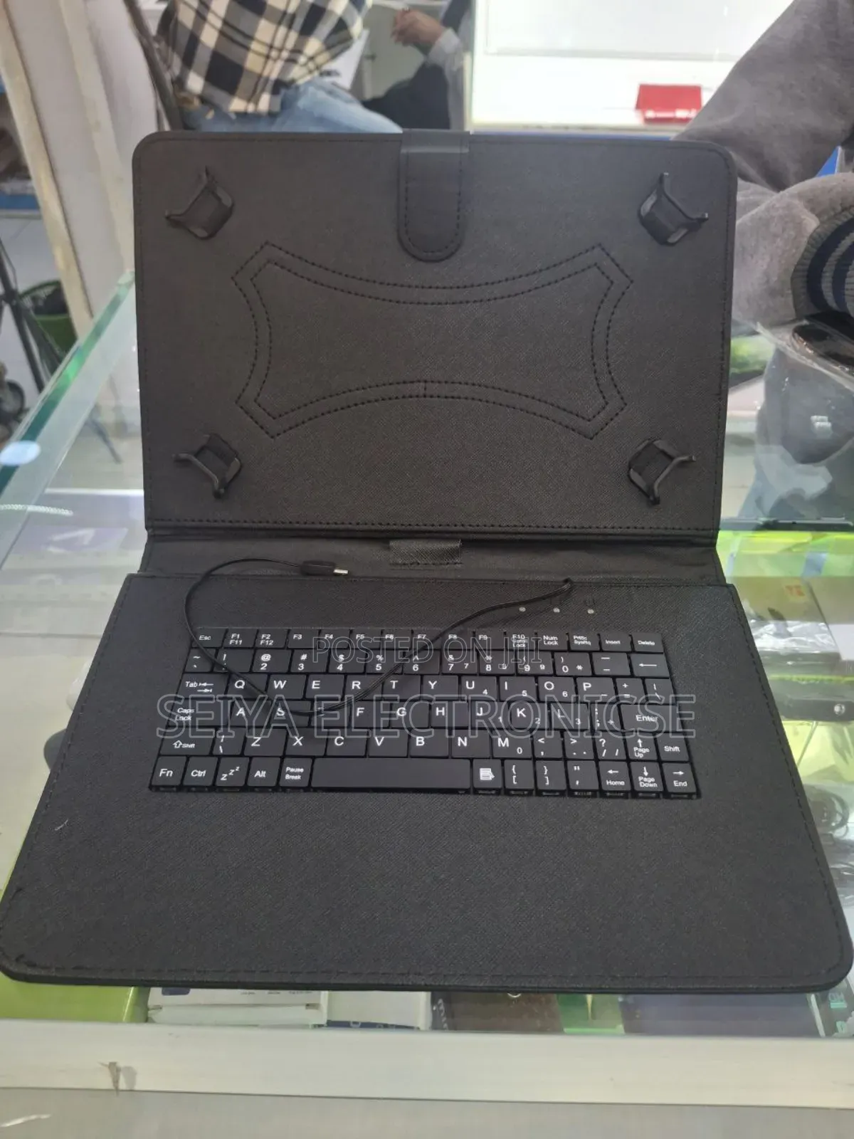 Tablet Cover Case With Keyboard 10-Inches