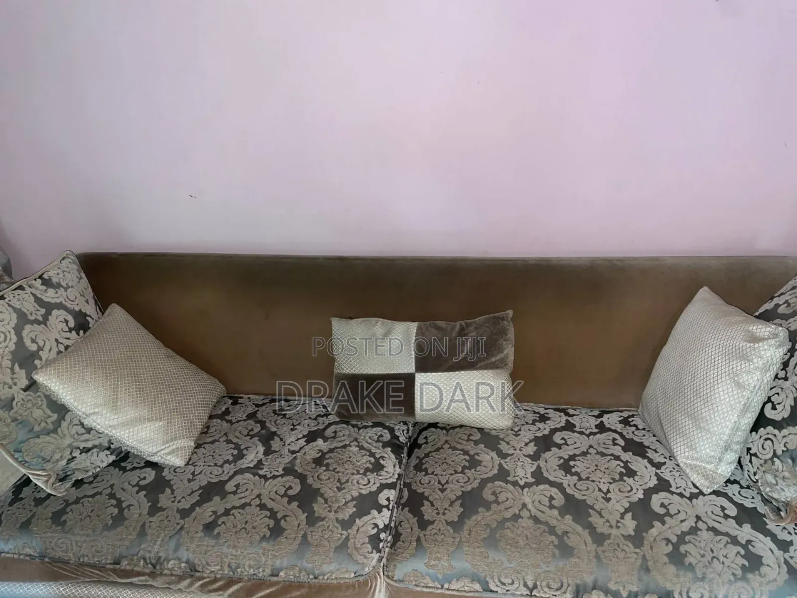 Clean Black Wood Foundation Good Sofa